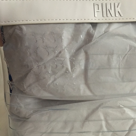 PINK VS Americana Beauty Makeup Bag NWT - Picture 4 of 8